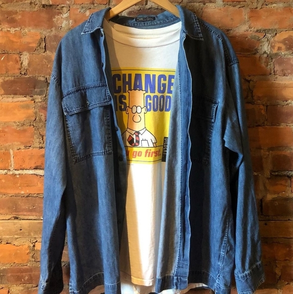 Vintage Dilbert T-shirt - Picture 3 of 4